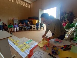 Oficinas de Planos de Negócios, Estudos de Mercados, fortalecimento de cadeias e formação de lideranças, realizadas com a Colônia de Pescadores e Aquicultores Z-1 Tenente Santana.