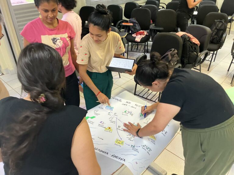 Aplicando a abordagem dos "sistemas suaves", no Instituto Mamirauá, em Tefé (AM)