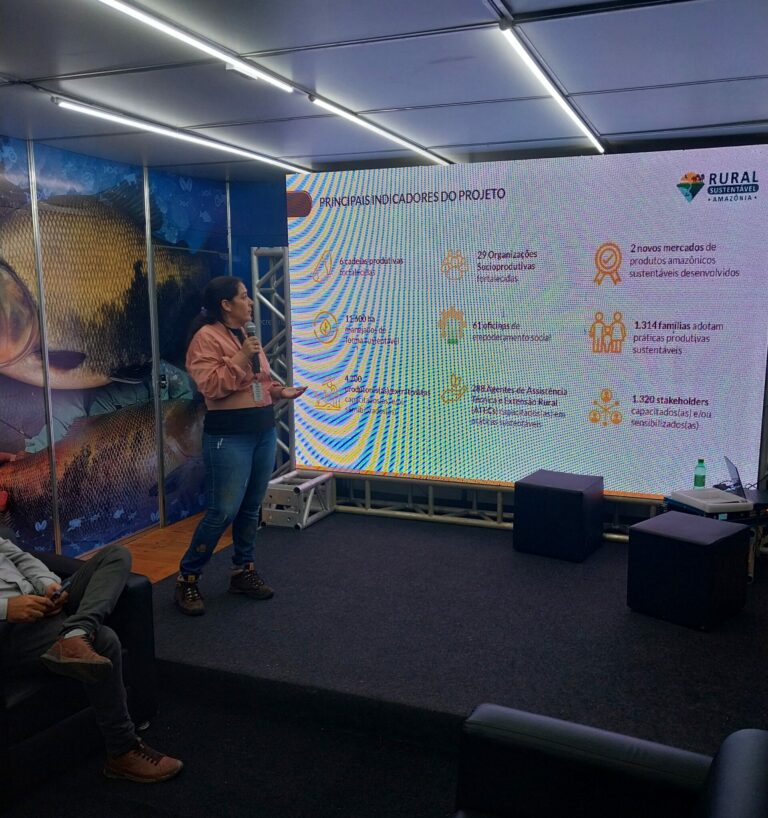 PRS - Amazônia no estande da EMATER-RO