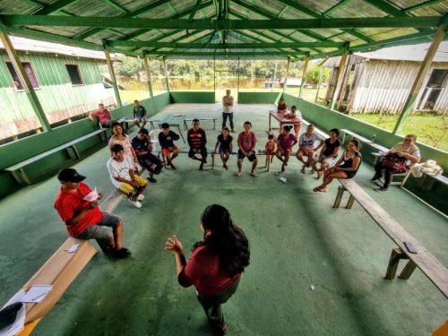 Oficinas de diagnóstico de planos de negócios, fortalecimento de cadeias, estudo de mercados e formação de lideranças com a Associação de Produtores Rurais do Setor São José. 
Crédito: Fotos por Bruno Franques/Acervo IABS