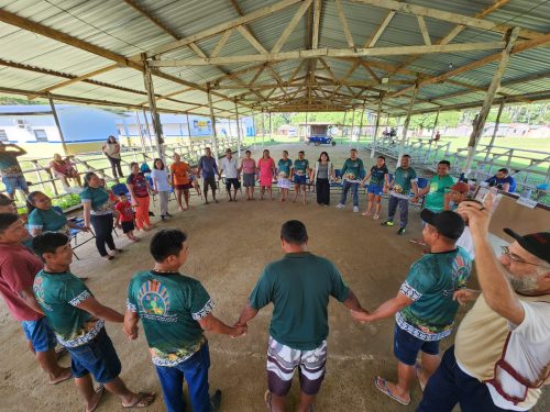 Oficinas de Fortalecimento de cadeia e Fortalecimento de lideranças, realizadas com a ACINEPK